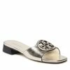 Slides TORY BURCH - Bombe Miller Slide 137097 Spark Gold 723