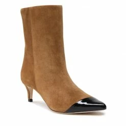 Ankle Boots CUSTOMMADE - Aviluna Suede 999607067 Coffee Liqueur 610