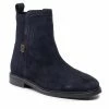 Ankle Boots TOMMY HILFIGER - Essentials Flat Boot FW0FW06740 Desert Sky DW5