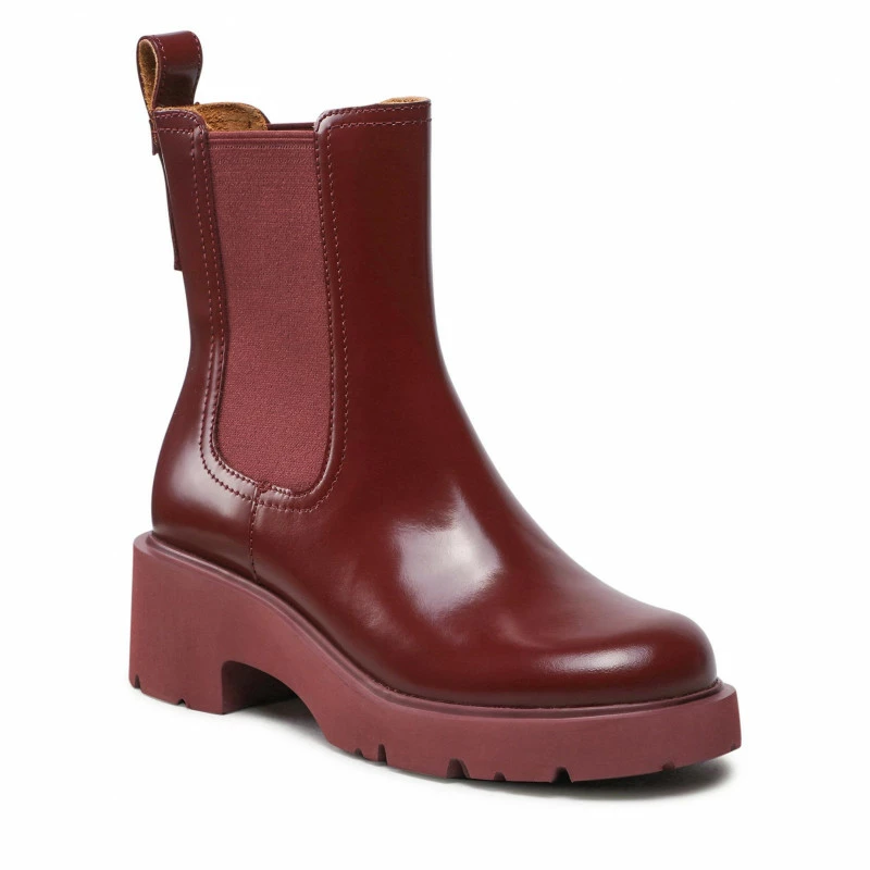 Ankle Boots CAMPER - Milah K400575-007 Burgundy 3 Ankle Boots CAMPER - Milah K400575-007 Burgundy