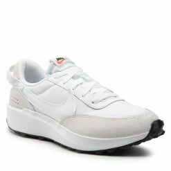 Footwear NIKE - Waffle Debut DH9523 100 White/White/Black/Orange