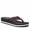Flip Flops TOMMY HILFIGER - Mid Siganture Beach Sandal Wmn FW0FW06712 Desrt Sky DW5 -Carinii Sales 01 0000301107590 mg
