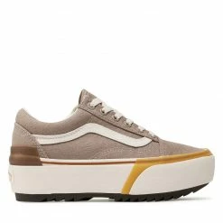 Trainers VANS - Old Skool Stac VN0A4U15BD31 Canvas Cobblestone -Carinii Sales 02 0000301034339 rz