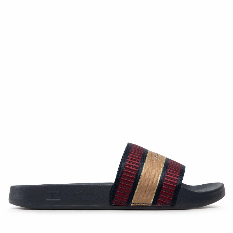Slides TOMMY HILFIGER - Webbing Signature Slide FW0FW06720 Desert Sky DW5 4 Slides TOMMY HILFIGER - Webbing Signature Slide FW0FW06720 Desert Sky DW5 - Image 2