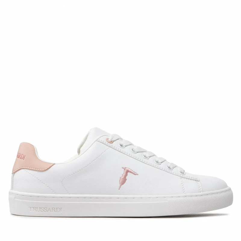 Trainers TRUSSARDI - 79A00827 White/Rose 4 Trainers TRUSSARDI - 79A00827 White/Rose - Image 2