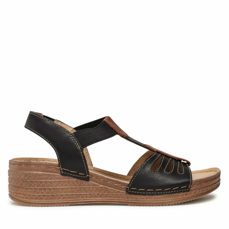 Sandals GO SOFT - ARC-2304-03 Black 4 Sandals GO SOFT - ARC-2304-03 Black - Image 2