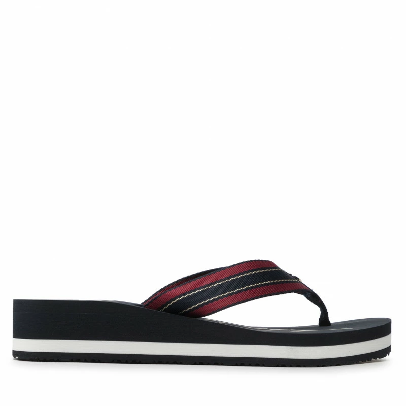 Flip Flops TOMMY HILFIGER - Mid Siganture Beach Sandal Wmn FW0FW06712 Desrt Sky DW5 4 Flip Flops TOMMY HILFIGER - Mid Siganture Beach Sandal Wmn FW0FW06712 Desrt Sky DW5 - Image 2