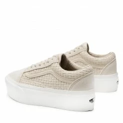 Plimsolls VANS - Old Skool Stac VN0A7Q5MIVR1 Micro Weave Ivory 10 Plimsolls VANS - Old Skool Stac VN0A7Q5MIVR1 Micro Weave Ivory -Carinii Sales 03 0000301040002 swa 1