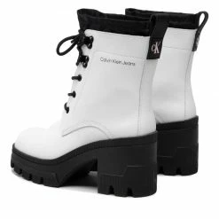 Ankle Boots CALVIN KLEIN JEANS - Chunky Heeled Boot Laceup YW0YW00729 Bright White YAF 10 Ankle Boots CALVIN KLEIN JEANS - Chunky Heeled Boot Laceup YW0YW00729 Bright White YAF -Carinii Sales 03 0000301043775 is