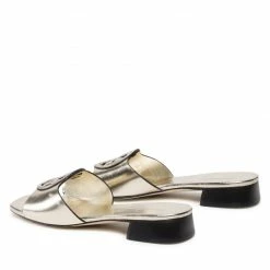 Slides TORY BURCH - Bombe Miller Slide 137097 Spark Gold 723 -Carinii Sales 03 0000301076377 rz