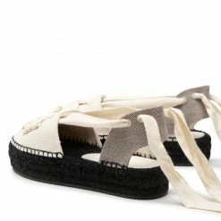 Espadrilles TORY BURCH - Woven Bouble T Espadrille 282 Natural/Natural -Carinii Sales 03 0000301076414 mg