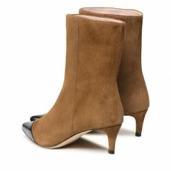 Ankle Boots CUSTOMMADE - Aviluna Suede 999607067 Coffee Liqueur 610 -Carinii Sales 03 0000301076773 rz
