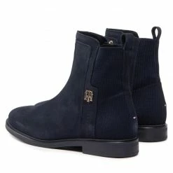 Ankle Boots TOMMY HILFIGER - Essentials Flat Boot FW0FW06740 Desert Sky DW5 -Carinii Sales 03 0000301109341 bs