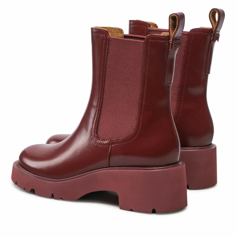 Ankle Boots CAMPER - Milah K400575-007 Burgundy 5 Ankle Boots CAMPER - Milah K400575-007 Burgundy - Image 3