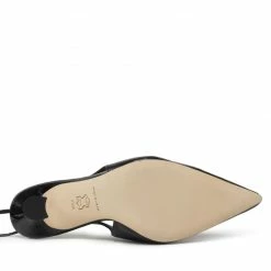 Sandals TORY BURCH - Capri Wrap Pump 137549 Perfect Black 006 -Carinii Sales 04 0000301076216 pa