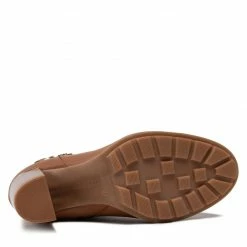 Ankle Boots TOMMY HILFIGER - Belt High Heel Boot FW0FW06768 Natural Cognac GTU -Carinii Sales 04 0000301110286 is