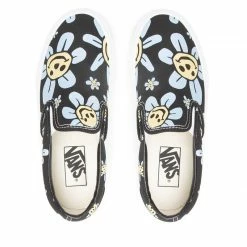 Plimsolls VANS - Classic Sip-On VN0A5JMHY231 Trippy Grin Floral Black -Carinii Sales 05 0000301034322 kt