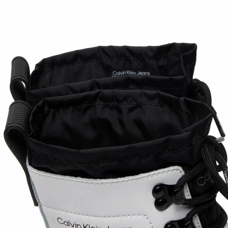 Ankle Boots CALVIN KLEIN JEANS - Chunky Heeled Boot Laceup YW0YW00729 Bright White YAF 7 Ankle Boots CALVIN KLEIN JEANS - Chunky Heeled Boot Laceup YW0YW00729 Bright White YAF - Image 5