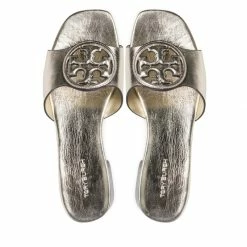 Slides TORY BURCH - Bombe Miller Slide 137097 Spark Gold 723 -Carinii Sales 05 0000301076377 rz