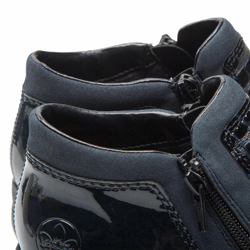 Botki RIEKER - L4382-14 Blau 8 Botki RIEKER - L4382-14 Blau - Image 6