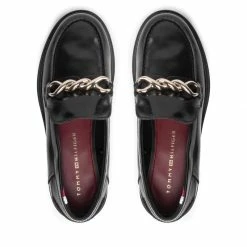 Lords TOMMY HILFIGER - Twist Mocassin FW0FW06693 Black BDS -Carinii Sales 05 0000301107323 bs