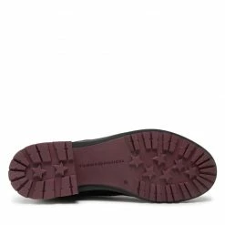 Ankle Boots TOMMY HILFIGER - Th Monogram Biker Boot FW0FW06817 Black BDS -Carinii Sales 05 0000301111368 plj