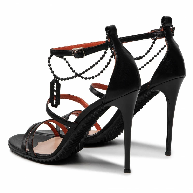 Sandals JOHN RICHMOND - 14187 B Nero 7 Sandals JOHN RICHMOND - 14187 B Nero - Image 5