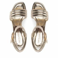 Sandals TORY BURCH - Puffed Up Sandal 100mm 137054 Spark Gold 723 -Carinii Sales 06 0000301076193 ts