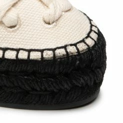 Espadrilles TORY BURCH - Woven Bouble T Espadrille 282 Natural/Natural -Carinii Sales 06 0000301076414 mg