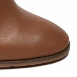 Ankle Boots TOMMY HILFIGER - Belt High Heel Boot FW0FW06768 Natural Cognac GTU -Carinii Sales 06 0000301110286 is