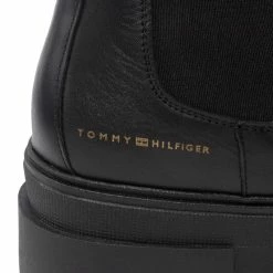 Chelsea Boots TOMMY HILFIGER - Monochromatic Chelsea Boot FW0FW06730 Black BDS -Carinii Sales 06 0000301108146 mg