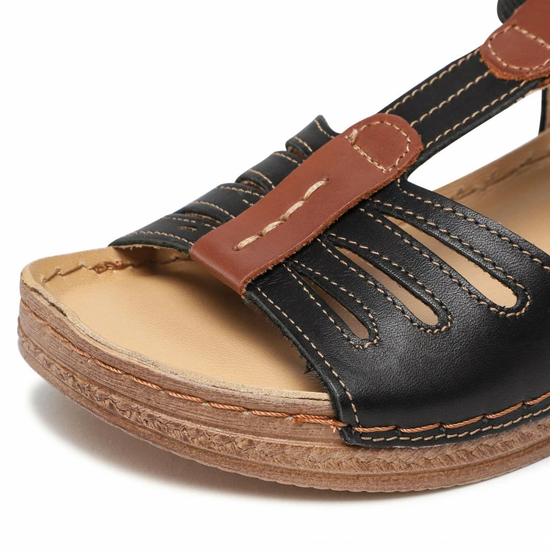 Sandals GO SOFT - ARC-2304-03 Black 9 Sandals GO SOFT - ARC-2304-03 Black - Image 7
